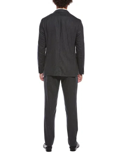Canali 2pc Wool Suit In Gray