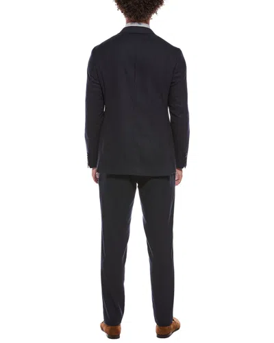 Canali 2pc Wool Suit In Black