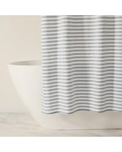 Home Collection Shower Curtain In White