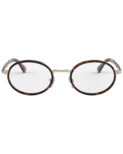 Persol Unisex 48mm Optical Frames In Blue