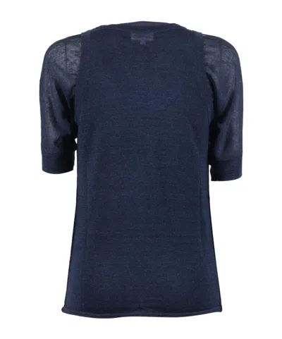 P.a.r.o.s.h Babylon Layered-effect Top In Blue