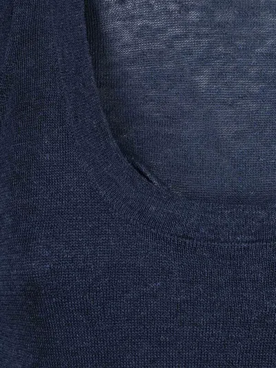 P.a.r.o.s.h Babylon Layered-effect Top In Blue