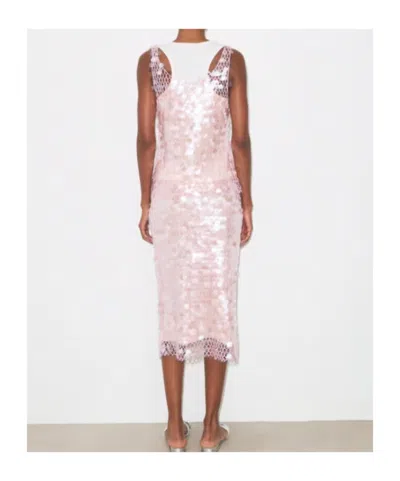 Tory Burch Sequin Mesh Top In Multi