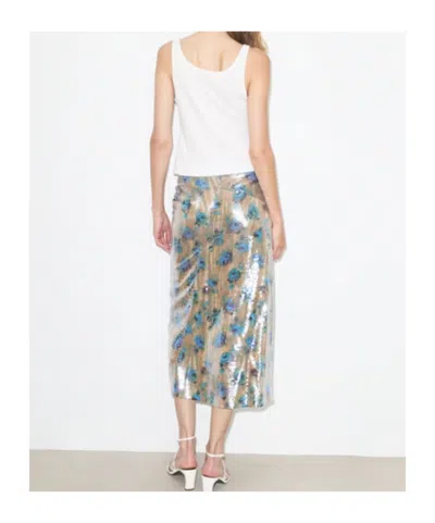 Tory Burch Sequin Skirt In Gray