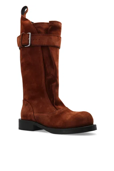 Iro Round Toe Boots In Multi