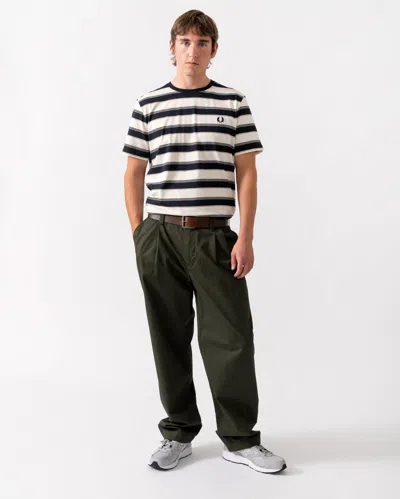 Fred Perry Mens Fine Stripe T-shirt In Multi