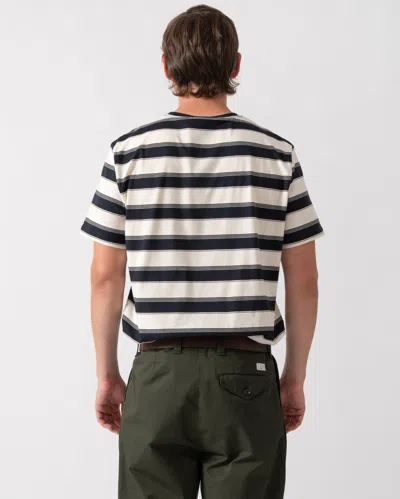 Fred Perry Mens Fine Stripe T-shirt In Multi