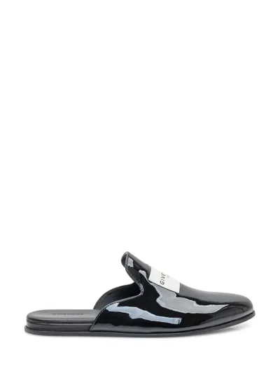 Givenchy Black Slip On Mules In Black