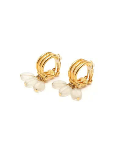Givenchy Dangling Clip-on Earrings In Blue