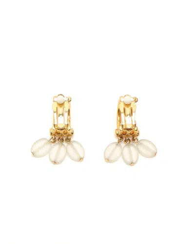Givenchy Dangling Clip-on Earrings In Blue