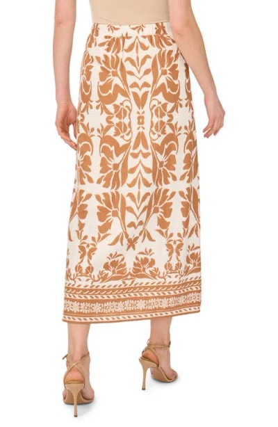 Parker Side Slit Maxi Skirt In Multi