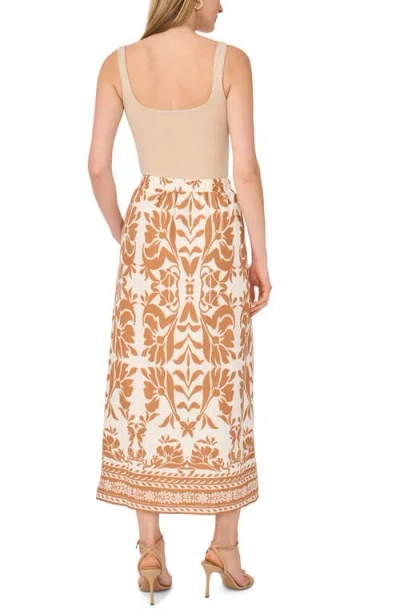 Parker Side Slit Maxi Skirt In Multi