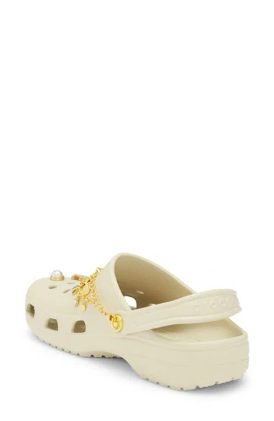 Crocs Classic Boho Babe Bone Clog In Neutral