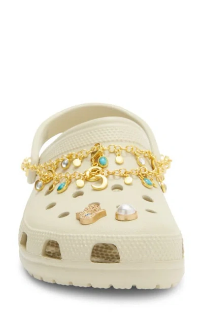 Crocs Classic Boho Babe Bone Clog In Neutral