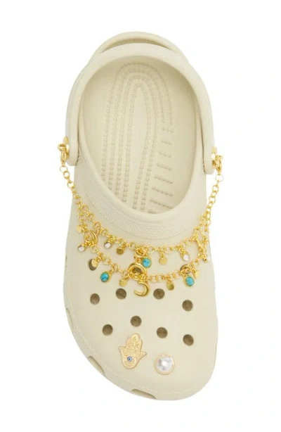 Crocs Classic Boho Babe Bone Clog In Neutral