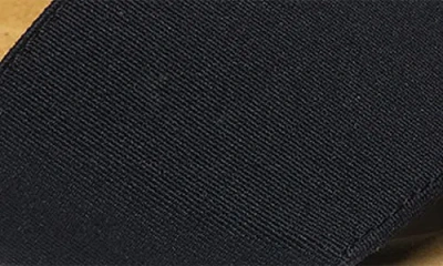 Plakton Solid Slide Sandal In Black