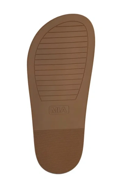 Mia Nesha Tassel Mule In Brown