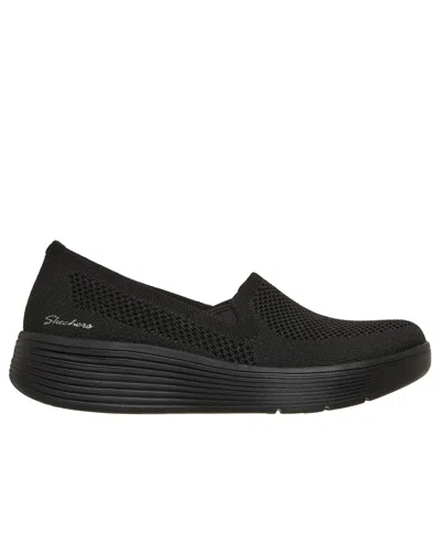 Skechers Arch Fit Laguna Adore Her Slipon In Black