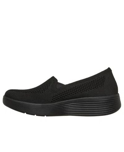 Skechers Arch Fit Laguna Adore Her Slipon In Black
