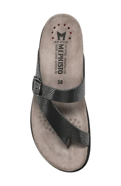 Mephisto Helen Toe Loop Sandal In Multi