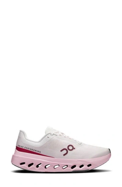 On Cloudsurfer Next Running Shoe In White