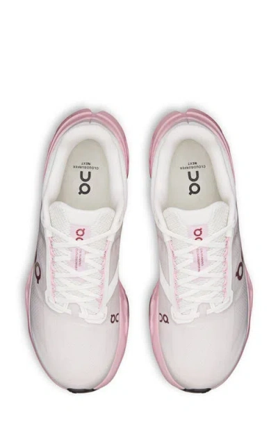 On Cloudsurfer Next Running Shoe In White