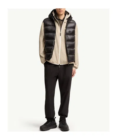Moncler Panestrel Down Vest In Black