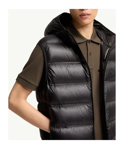 Moncler Panestrel Down Vest In Black