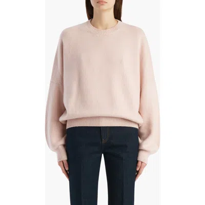 Khaite Womens Dusty Rose Margaux Boxy-fit Cashmere Jumper In Pink