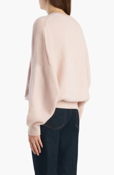 Khaite Womens Dusty Rose Margaux Boxy-fit Cashmere Jumper In Pink