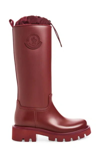 Moncler Kickstream Knee High Rain Boot In Multi