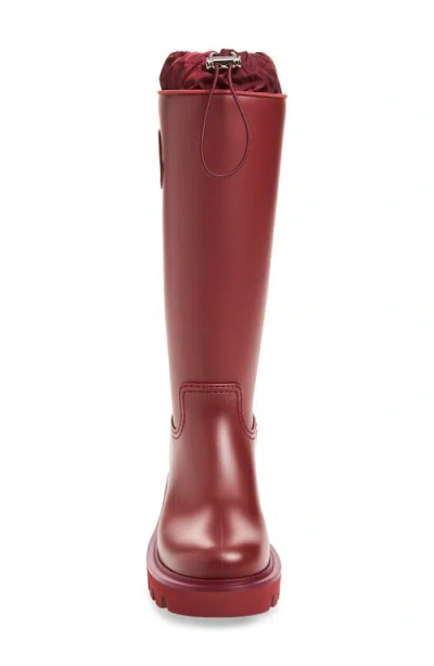 Moncler Kickstream Knee High Rain Boot In Multi