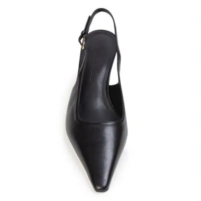 Black Suede Studio Lainey 50 Pump In Black