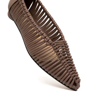 Alta Simone Craft Flats In Brown