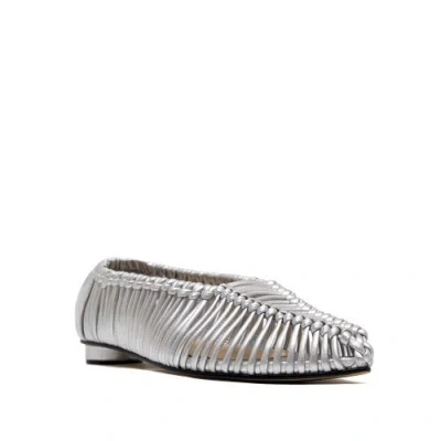 Alta Simone Craft Flats In Silver