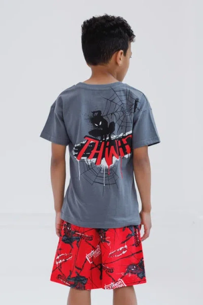 Marvel 2-piece T-shirt And Shorts Set In Multi