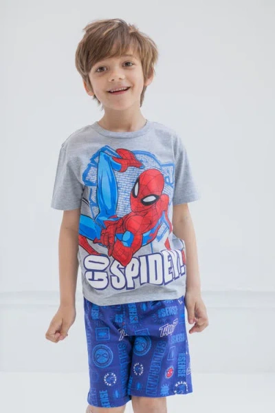 Marvel 2-piece T-shirt And Shorts Set In Multi