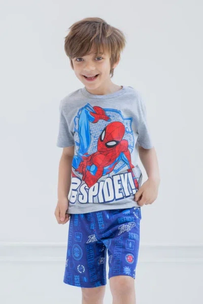 Marvel 2-piece T-shirt And Shorts Set In Multi