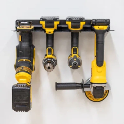 Storeyour E-power Tool Organizer | Garage Storage Rack In Black