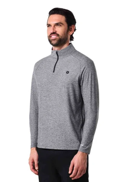 Coolibar Agility Performance Pullover, Upf 50+ Sun Protection In Gray