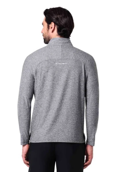Coolibar Agility Performance Pullover, Upf 50+ Sun Protection In Gray