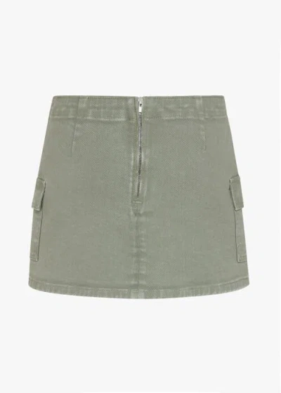 Tt Studios Carson Mini Skirt In Green