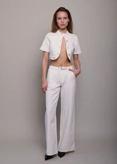 Tt Studios Pam Trouser In White