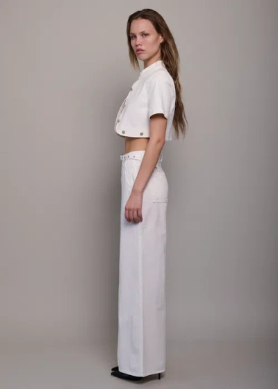 Tt Studios Pam Trouser In White
