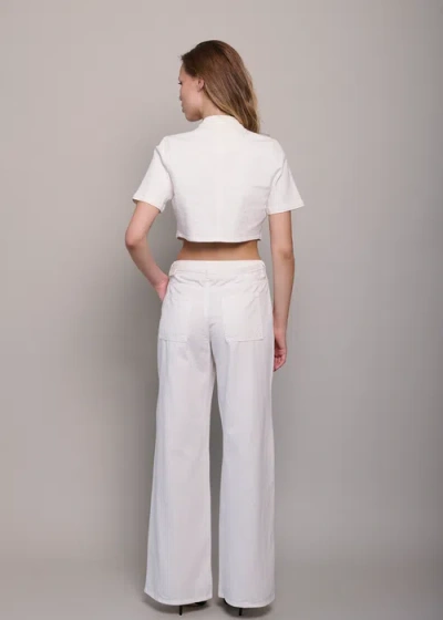 Tt Studios Pam Trouser In White