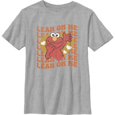 Sesame Street Kids' ® Boy's Elmo Lean On Me Graphic T-shirt In Gray ...