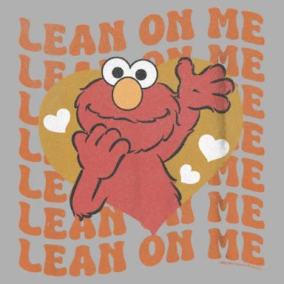 Sesame Street Kids' ® Boy's Elmo Lean On Me Graphic T-shirt In Gray ...