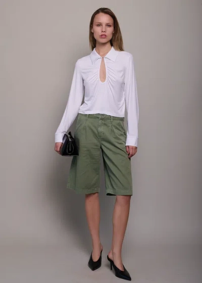Tt Studios Pam Bermuda Short In Green