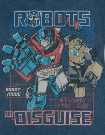 Transformers Short Sleeve T-shirt In Blue
