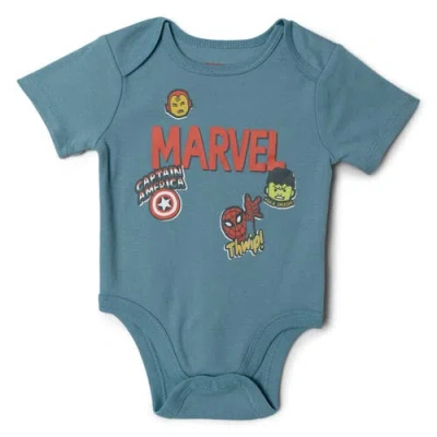 Marvel 5-pack One Piece Bodysuits In Multi